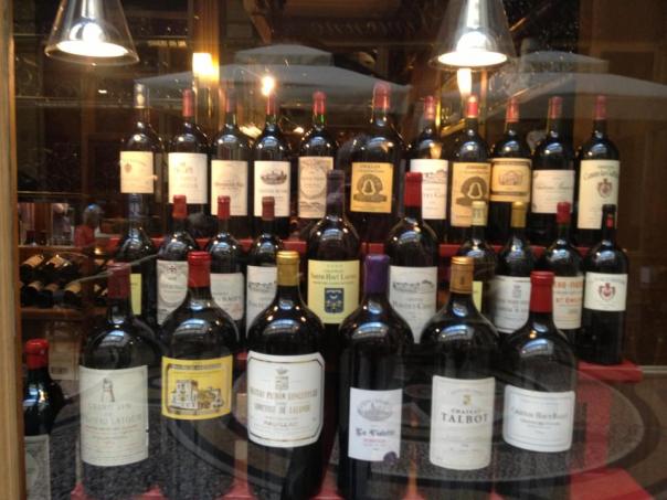 Wine - Paris Wine Shop Display
