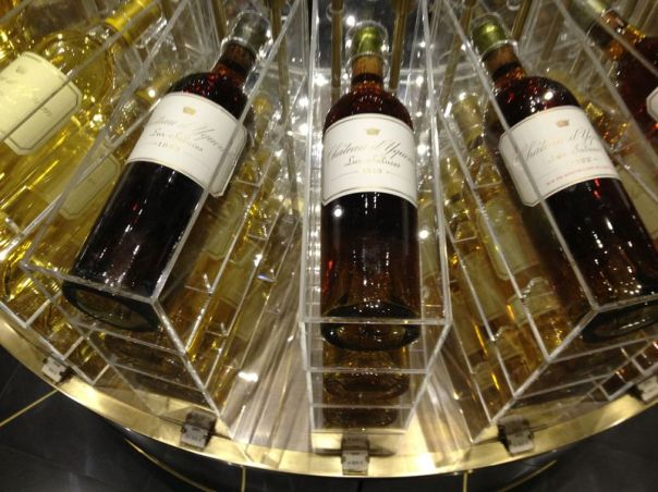 Wine - France 2013 - Lafayette Chateau d Yquem Display 2