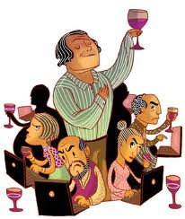 Wine - Critic Cartoon