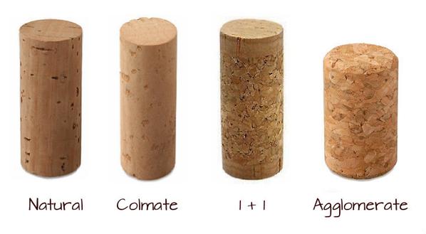 wine - chart - cork types